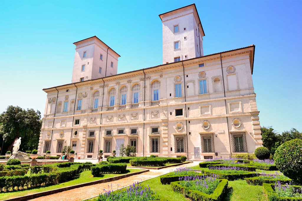The Galleria Borghese museum in Rome, Italy