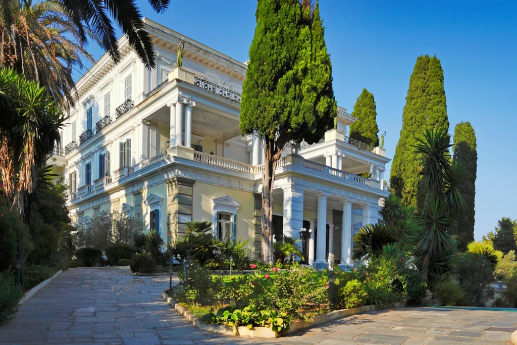 The fame of the Achilleion Palace is largely due to the Empress of Austria, known worldwide as Sisi.