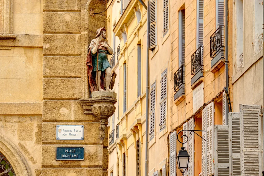 While in the old town of Aix-en-Provence, make sure to visit the Mazarin district.