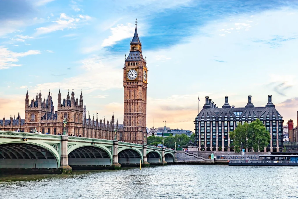 Big Ben is part of the Palace of Westminster complex.