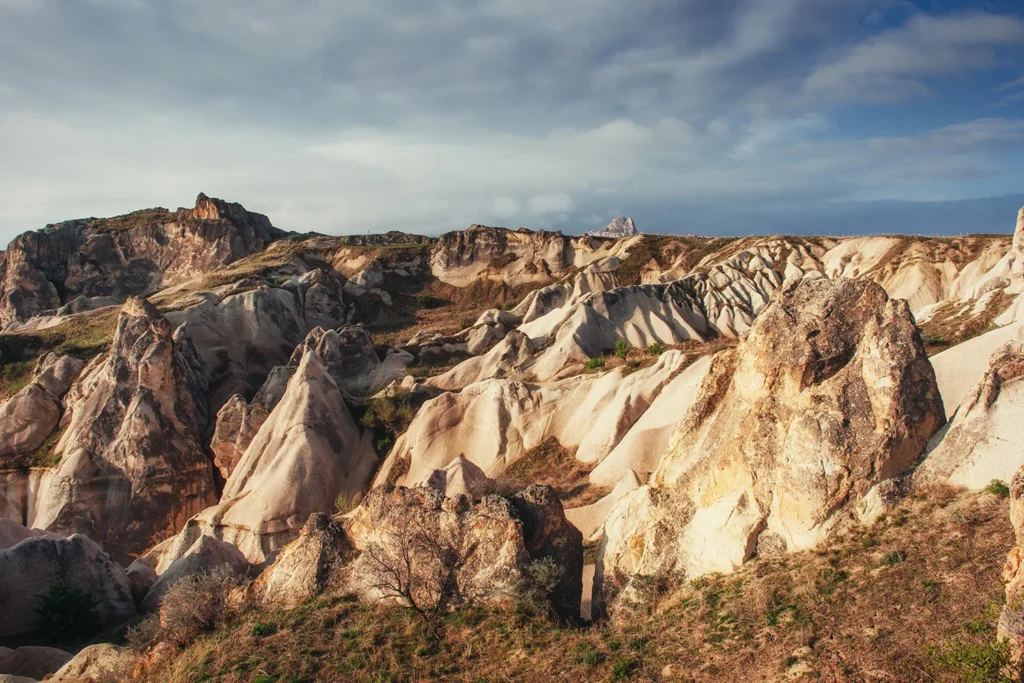 Göreme National Park is famous for its rock churches, particularly for the well-preserved frescoes found inside them.