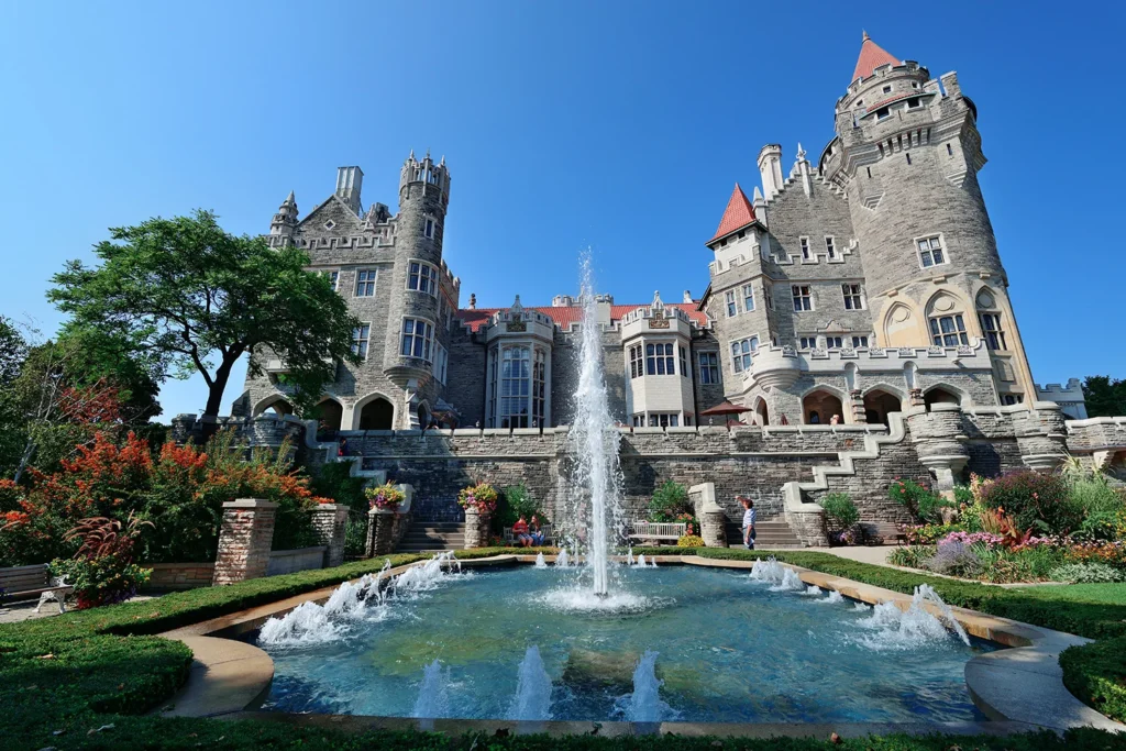 The gardens at Casa Loma are one of the estate’s top attractions.