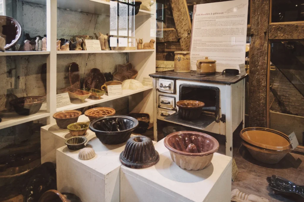 Pottery workshop at the Alsace Ecomuseum.