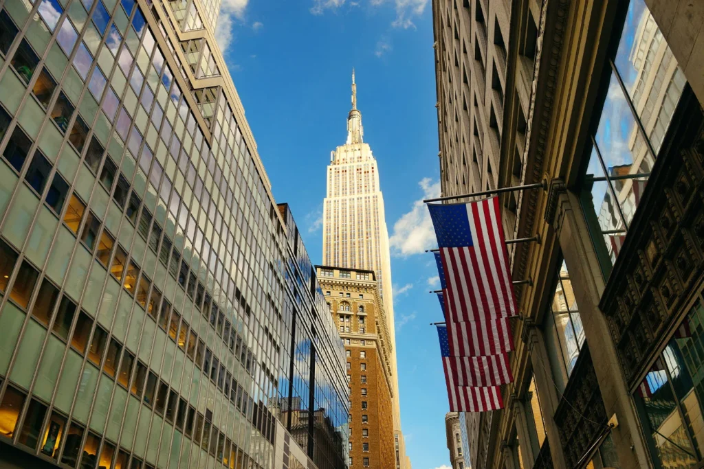 The Empire State Building is one of the most famous buildings in the U.S.