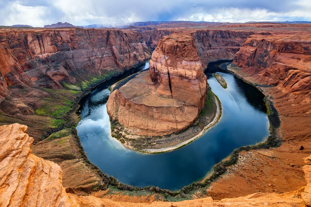 While in this part of Arizona, it’s worth capturing the magical Horseshoe Bend meander of the Colorado River.