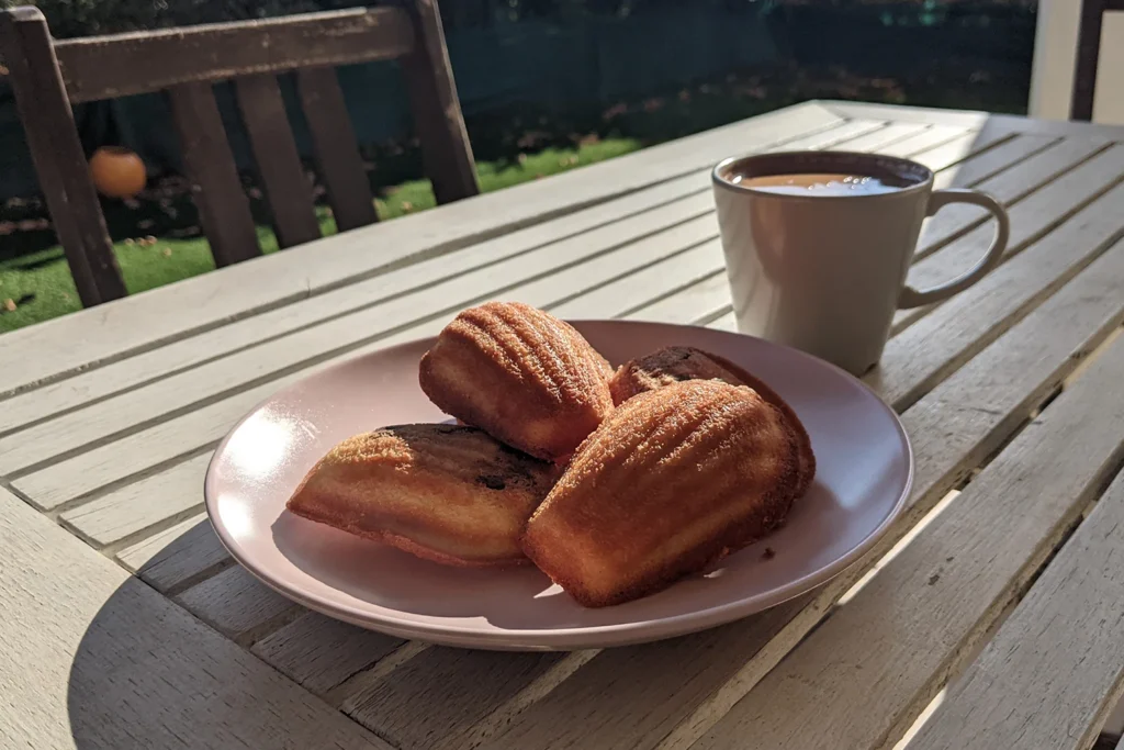 Delicious madeleines acquired during my culinary tour of Aix-en-Provence.