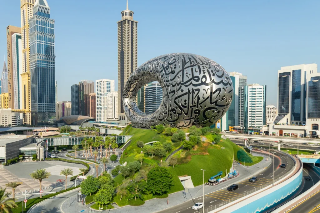 Museum of the Future, Dubai, United Arab Emirates.