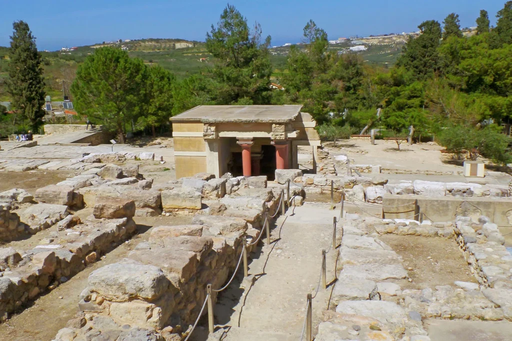 The palace discovered in Knossos likely once belonged to the famous Greek King Minos.