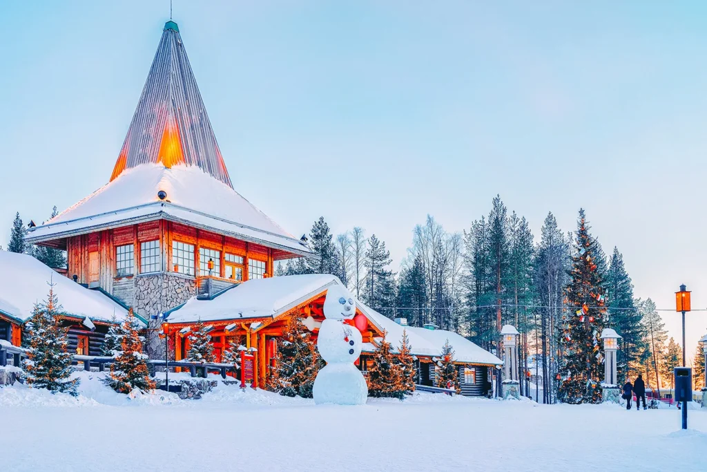 Santa Claus Village and Santa Park are two entirely different parks dedicated to the Christmas theme