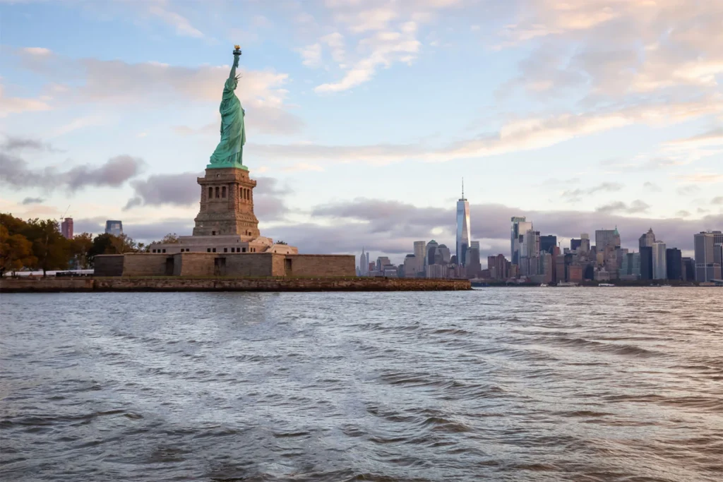 The Statue of Liberty is one of the most famous World Heritage Sites.