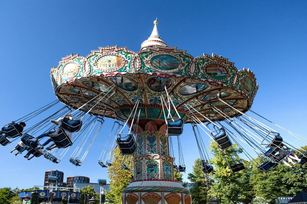 Tivoli Gardens offers plenty of attractions, even for the youngest children.