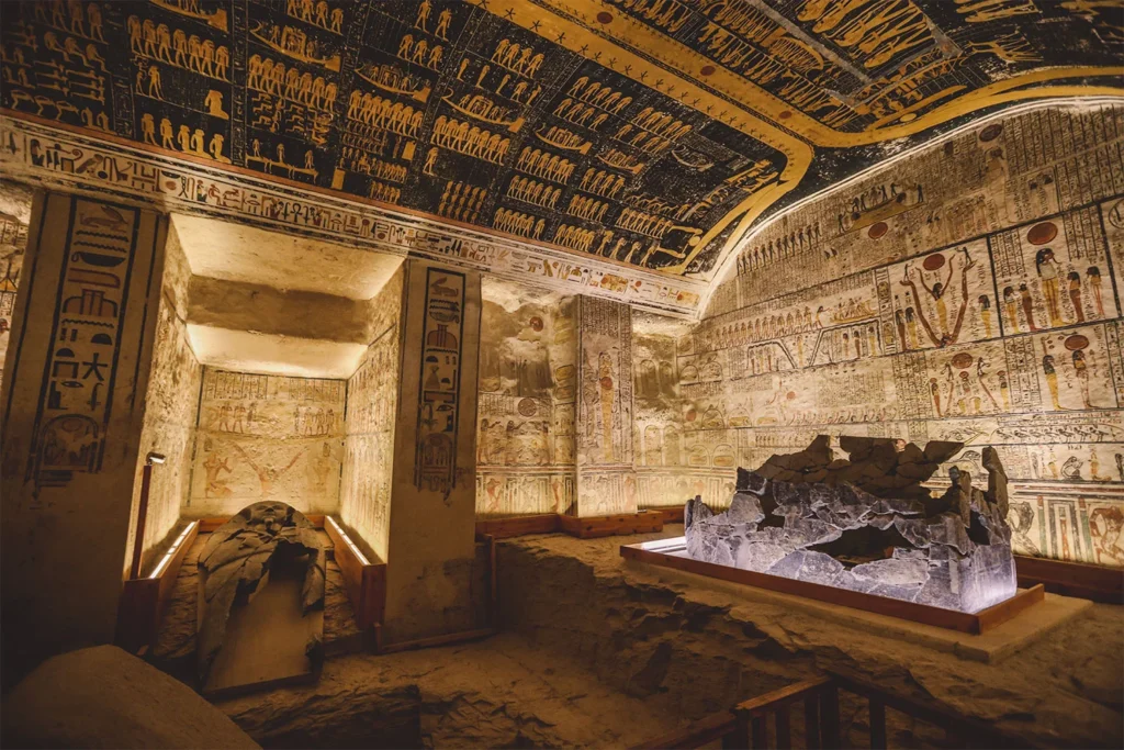 There are 64 tombs in the Valley of the Kings.