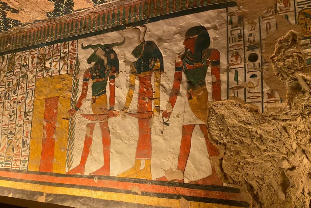 The Valley of the Queens’ star attraction is the tomb of Queen Nefertari.