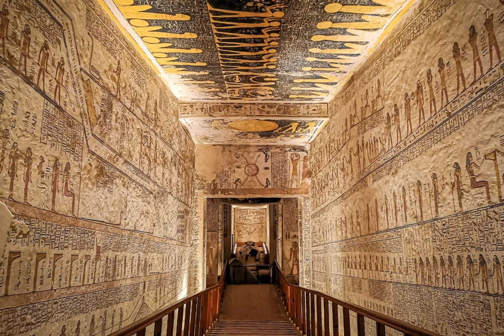 Most of the treasures found in Tutankhamun’s tomb are now part of the Egyptian Museum in Cairo.