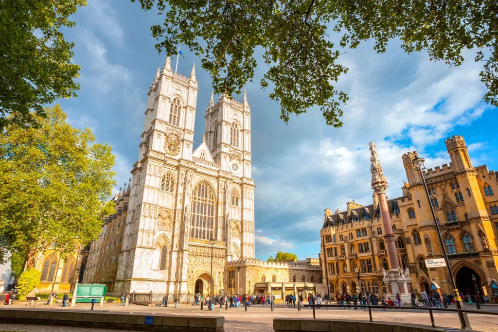 On the upper floor of Westminster Abbey are the Queen’s Diamond Jubilee Galleries.