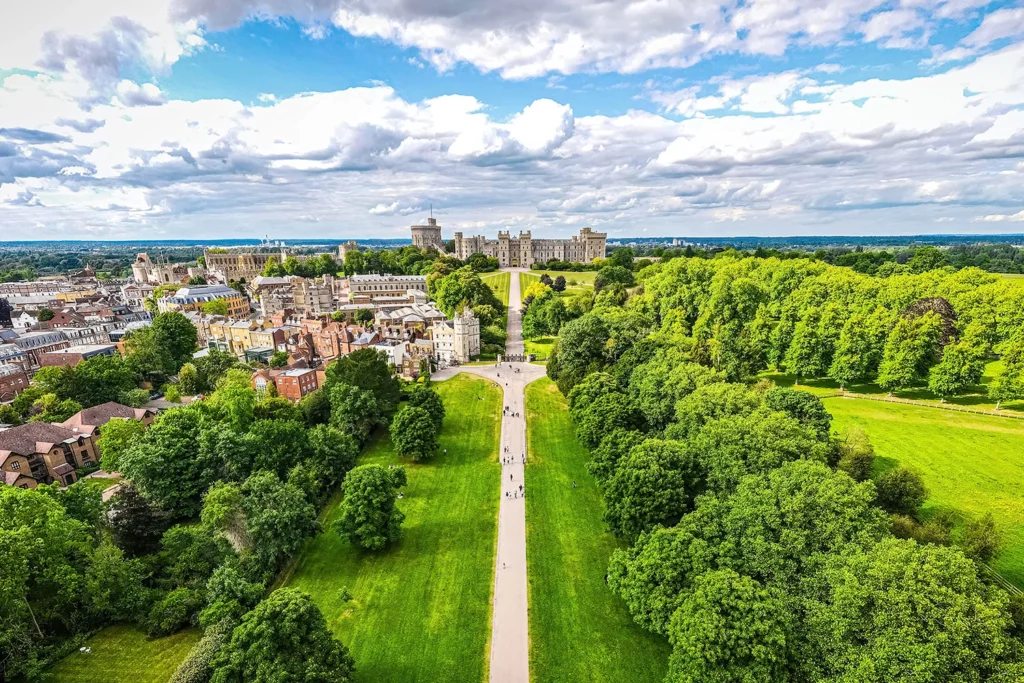 Windsor Castle is one of the most frequently visited castles in England.