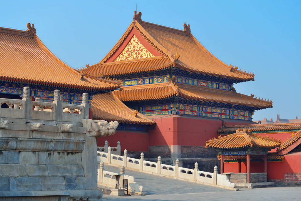 A significant portion of the buildings in the Forbidden City is now open to visitors.