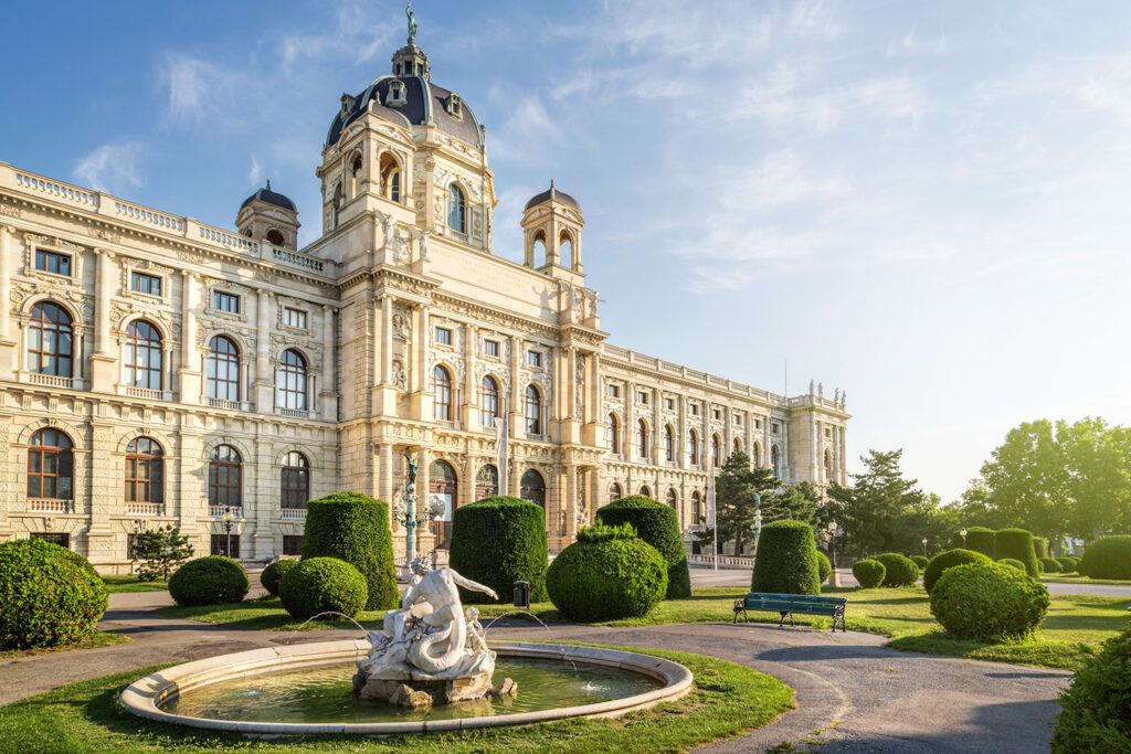 The Kunsthistorisches Museum in Vienna is not the only museum worth your time during a trip to the Austrian capital. In the photo, the Natural History Museum in Vienna.