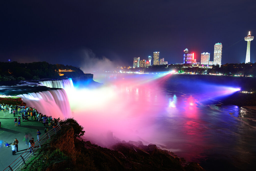 Niagara Falls is now one of the most visited natural attractions in the United States.